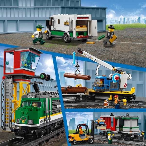 LEGO City - Güterzug (60198) für 114,90€ inkl. Versand (statt 134,99€)