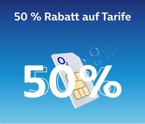 (o2) Unlimited Tarife mit 50 % Rabatt, Basic 3 MBit/s 14,99 € l Smart 15 MBit/s 19,99 € l Max 500 MBit/s 49,99 €