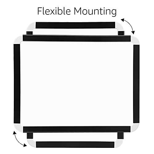 Amazon Basics Trocken abwischbares Whiteboard, magnetisch, Kunststoff-Rahmen, 22 cm x 28 cm PRIME