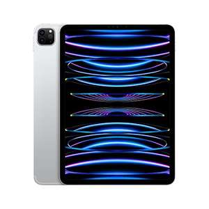 Apple iPad Pro 11 (4. Generation) WiFi + Cellular 128GB Silber iPad 27.9cm (11 Zoll) M2 iPadOS 16 2388 x 1668 Pixel