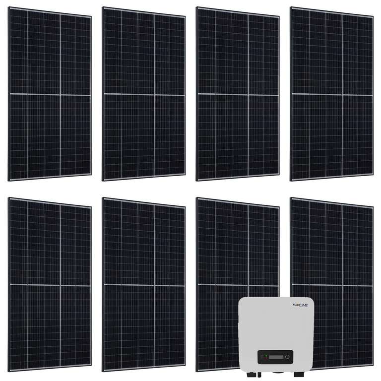 Solaranlage Set 3000W