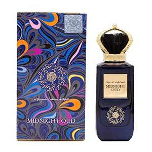 Ard al Zaafaran Midnight Oud Eau de Parfum Natural Perfume Spray 100ml Alternative Amouage Interlude [Amazon Marketplace/ Lattafa]