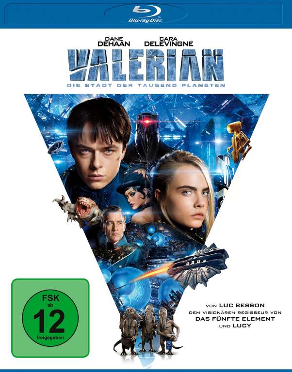Valerian - Die Stadt der tausend Planeten [Blu-ray] (Amazon Prime / Müller Abholung)