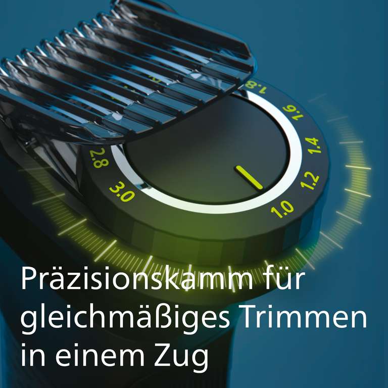 Philips Multigroom Series 7000, All-in-One-Trimmer, 15-in-1 Barttrimmer und Haarschneider (0.5-20 mm) (Modell MG7950/15)