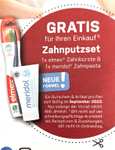 [Lokal Erfurt] Gratis elmex Zahnbürste und meridol Zahnpasta und 20% Coupons im September (ThüPa & Anger)