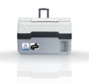 RGBer Kompressor Kühlbox mit Rollen 30L / Doppelzone Kühl-und Gefrierfach