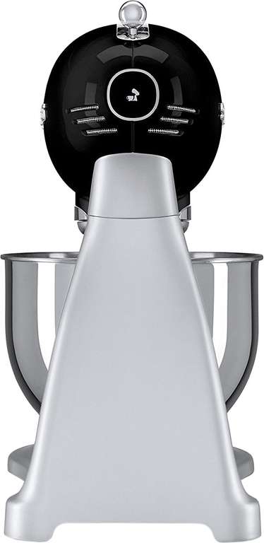 Smeg SMF02 Küchenmaschine | 800W | Edelstahl | 10 Geschwindigkeitsstufen | inkl. 4.8l Edelstahlschüssel & 3 Aufsätze | in schwarz oder rot