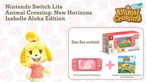 NINTENDO Switch Lite Animal Crossing: New Horizons Isabelle Aloha Edition (NEUE Edition September 2023) Saturn