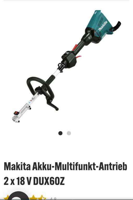 Makita Akku-Multifunkt-Antrieb 2 x 18 V DUX60Z für 184,99 inklusive Versand