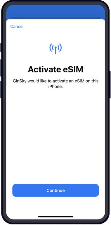 Gigsky Gratis eSIM für 195 Länder (100 MB, 7 Tage gültig)