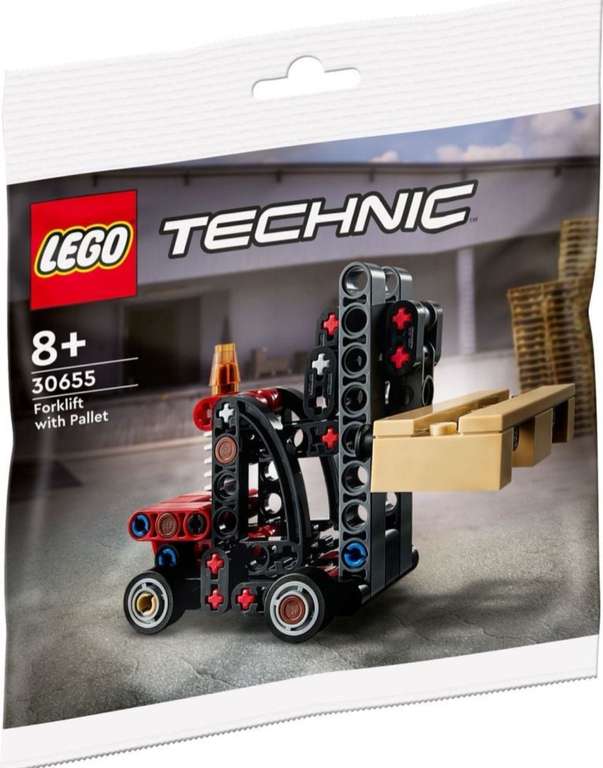 (Filiallieferung) Lego Technic 30655 Gabelstapler mit Palette (-50% zur UVP)