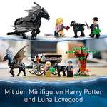 LEGO 76400 Harry Potter Hogwarts Kutsche mit Thestralen, mit Minifiguren wie Luna Lovegood und Pferde-Figuren (Prime/Otto flat)