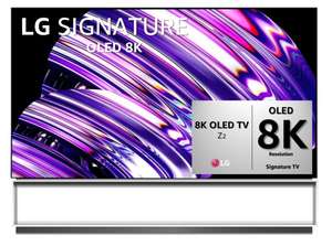 LG OLED88Z29LA OLED TV (Flat, 88 Zoll / 222 cm, UHD 8K, SMART TV, webOS 22 mit LG ThinQ)