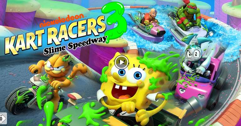 [Nintendo eShop] Nickelodeon Kart Racers 3: Slime Speedway - Nintendo Switch