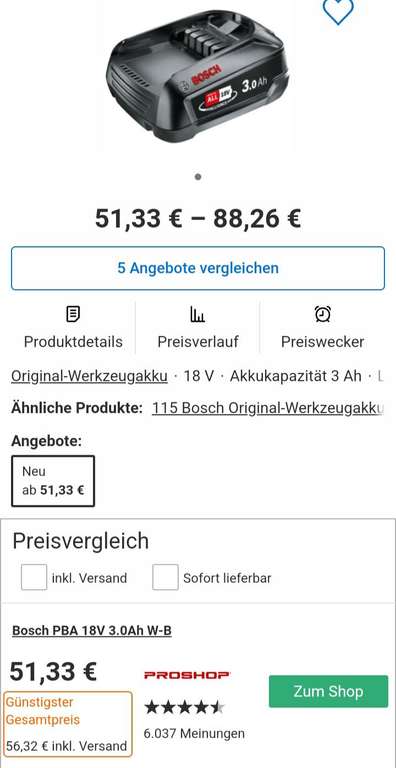 Penny: Bosch 18V Komplettset (inkl.Akku) Regenwasserpumpe ------>kombinierbar mit der 3ah Akku Aktion(~50€) von Bosch,ab 20.04.in Filiale