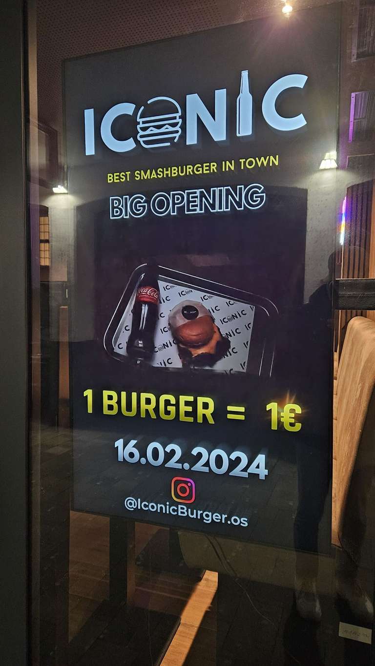 1 Burger = 1€ (Lokal: Osnabrück)