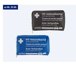 KFZ-Verbandtasche Compact, schwarz odr blau von Leina -Werke (Aldi Nord)