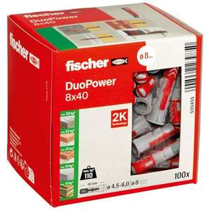 fischer DuoPower 8x40 Universaldübel 100 St. - Prime