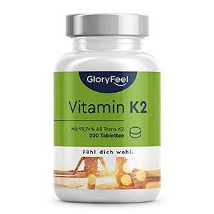 Vitamin K2 MK-7 200µg - 200 vegane Tabletten