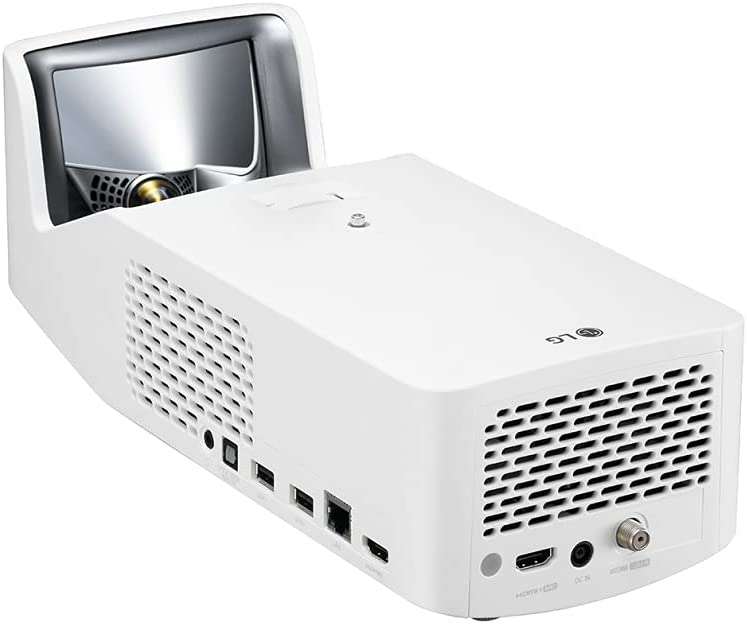 LG HF65LS Adagio 2.0 Kurzdistanz-Beamer (DLP, LED, 1920x1080, 1000lm, 150.000:1, ZBB, 2x HDMI, 2x USB, BT, LAN, 2x 3W LS, webOS, 34/21dB)