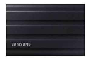 Samsung Portable SSD T7 Shield, 4 TB, USB 3.2 Gen.2, 1.050 MB/s Lesen, 1.000 MB/s Schreiben, Mac, PC, Smartphone