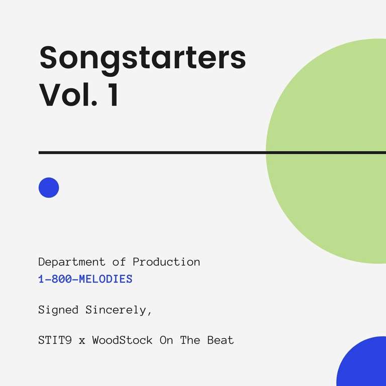 Songstarters Vol. 1 kostenlos