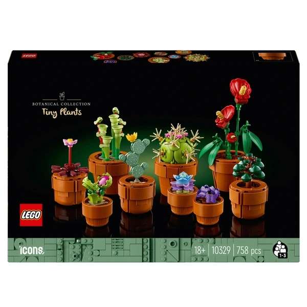 LEGO Icons Botanical Collection 10329 Mini Pflanzen