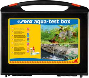 sera 04003 Aqua-Test Box (+Cl) - Wasser testen für Fortgeschrittene (02/24 MHD)