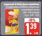 Coppenrath & Wiese Brötchen versch. Sorten für 0,39 € pro Beutel (Angebot + Coupon) [Edeka Nord] - Freebie möglich!