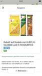 (Kaufland App) 20% Rabatt auf K-Classic-, K-Bio- und K-Favourites-Nudeln, z.B. K-Bio-Vollkornnudeln (z.B. Spaghetti, Farfalle) für 0,68 €