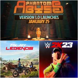 [Xbox Game Pass] Free Play Days: Phantom Abyss, MX vs. ATV Legends und WWE 2K23 sind dieses Wochenende kostenlos