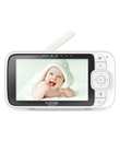 Hubble Connected Nursery View Premium Babyfon Babyphone Videophone | Nachtsicht | Zweiwege-Audio | Großes 5" Display