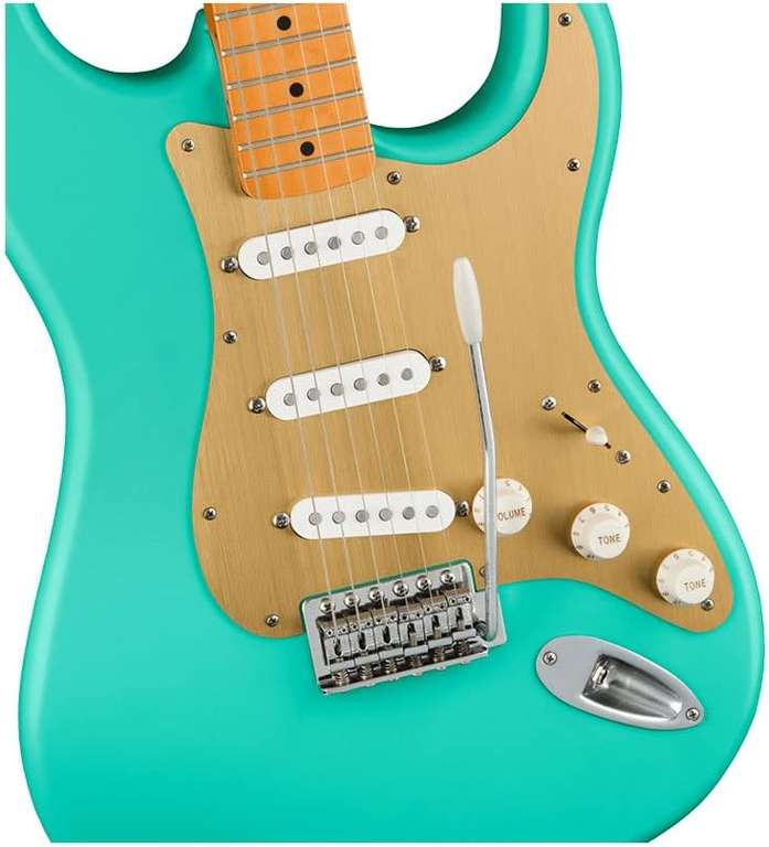 Fender Squier 40th anniversary Stratocaster Seafoam green