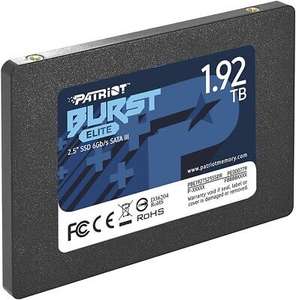 Patriot Burst Elite Interne SSD 1,92 TB SATA 3 2,5 Zoll