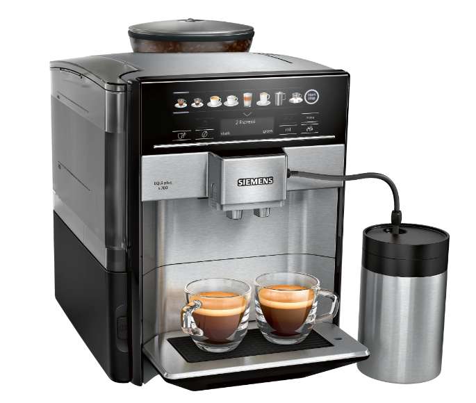 SIEMENS Kaffeevollautomat EQ6 plus s700 Edelstahl | Für Uns Onlineshop | MIVO (Mitarbeitervorteile)