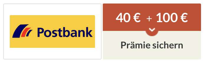 [Spartanien] Postbank Depot 40 Euro Prämie + Polaroid Go Everythink Sofortbildkamera im Wert von ca. 100 Euro