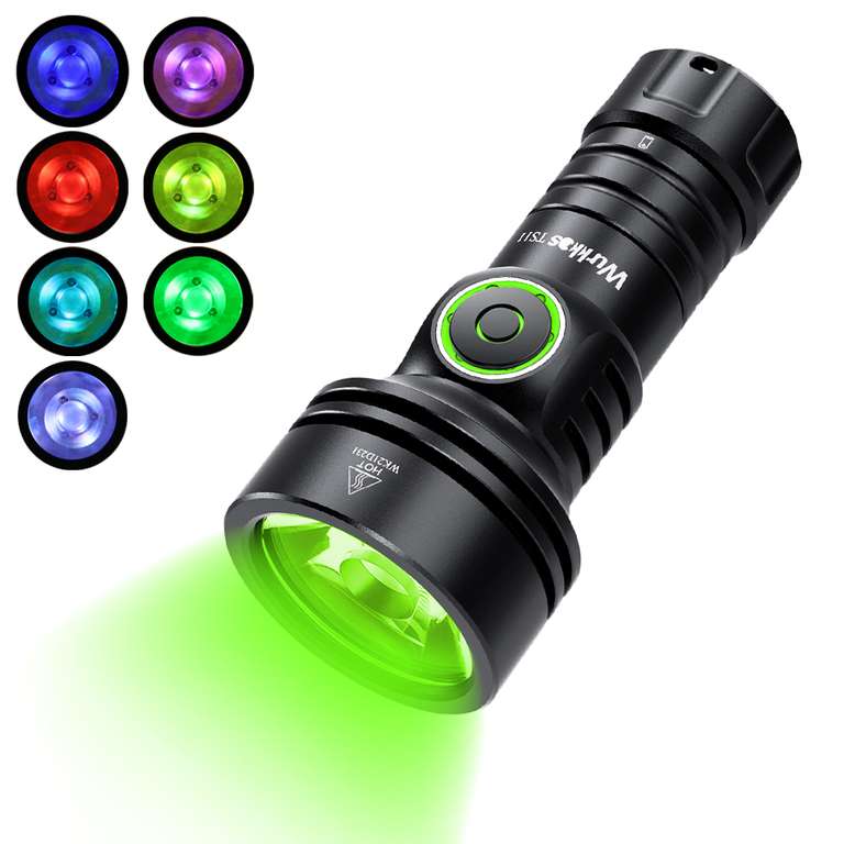 Wurkkos TS11 EDC Taschenlampe mit RGB