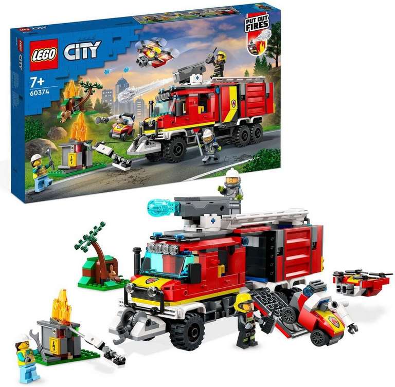 LEGO City 60374 Einsatzleitwagen der Feuerwehr (Otto UP)