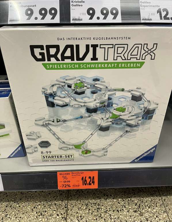 Ravensburger GraviTrax Starter Set (27590) 16,24 Euro @lokal Kaufland Gütersloh