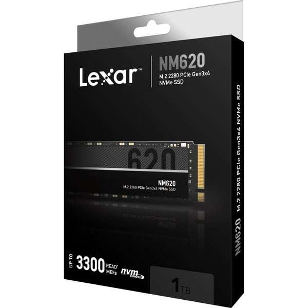 Lexar NM620 1 TB NVMe SSD (38,99€ Abholung oder 45,98€ mit Versandkosten)