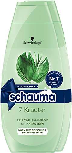[PRIME/Sparabo] 2er Pack SCHAUMA Shampoo 7 Kräuter (2x400ml)