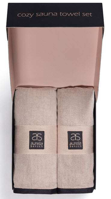 20 Euro Rabatt auf ein Luxus Sauna Handtuch Set in Bio Qualität (nachhaltig produziert)
