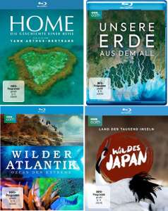 [KultClub] Dokumentationen auf Blu-ray für je 4,58€: Home, Unsere Erde aus dem All, Wilder Atlantik & Wildes Japan