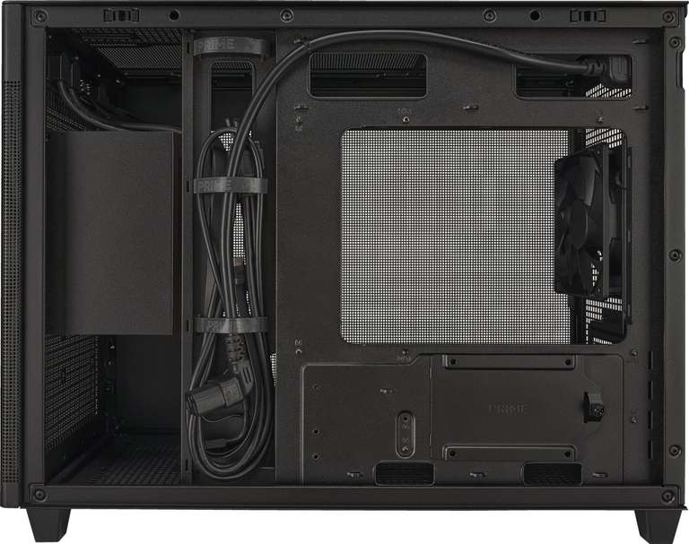 ASUS Prime AP201 Mesh-Gehäuse - schwarz oder weiß (33l, mATX, inkl. 120mm-Lüfter hinten, USB-C)