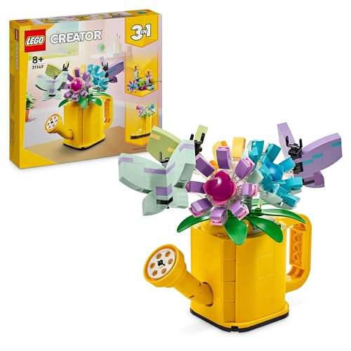 Bestpreis LEGO Creator 3in1 Gießkanne mit Blumen Set 31149 (Prime)