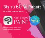 Clip Studio Paint V2 Pro 16,80 € & Ex 109,50 € | Pro 60% reduziert