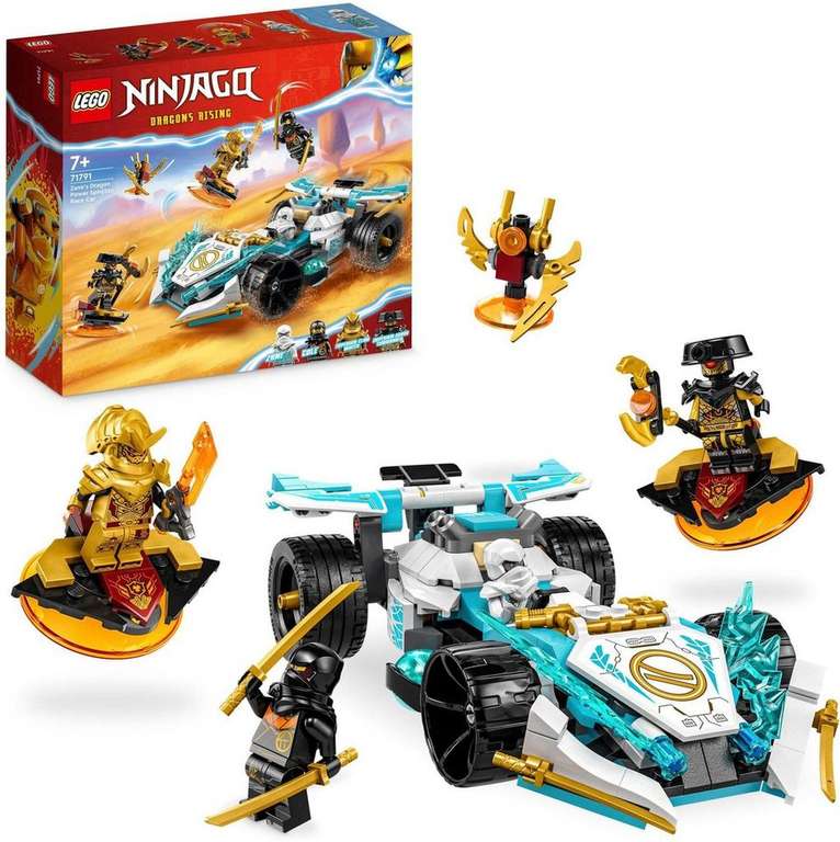 [OttoUP] Lego Ninjago 71791 Zanes Drachenpower-Spinjitzu-Rennwagen