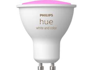 MediaMarkt/Saturn: PHILIPS Hue White & Col. Amb. GU10 Einzelpack LED Lampe Mehrfarbig