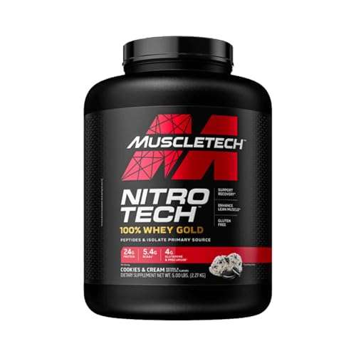 [Amazon Prime Sparabo] Muscletech Nitrotech 100% Whey Gold in 3 Geschmäckern [15,71/kg]