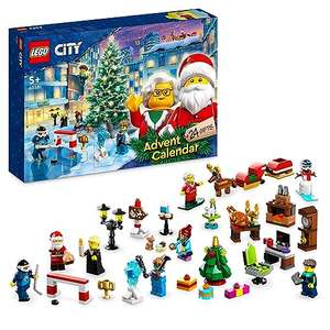 [Prime] LEGO 60381 City Adventskalender 2023, Weihnachtskalender mit 24 Geschenken inkl. Weihnachtsmann- und Rentier-Figuren
